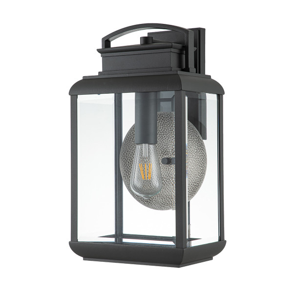 Kinkiet zewnętrzny grafit Byron 1xE27x60W IP44 Quoizel 896811