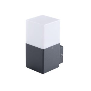Kinkiet zewnętrzny grafitowo-biały VADRA 1xE27x11W IP44 Kanlux 1016699 Kinkiet zewnętrzny grafitowo-biały VADRA 1xE27x11W IP44 Kanlux 1016699
