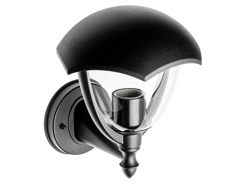Kinkiet zewnętrzny Grande aluminiowy czarny 34082