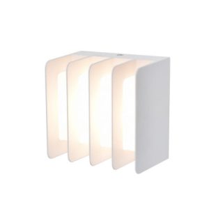 Kinkiet zewnętrzny GRIDY 3000K biały LED 1×14.5W 700lm IP54 Lutec 896950 Kinkiet zewnętrzny GRIDY 3000K biały LED 1×14.5W 700lm IP54 Lutec 896950