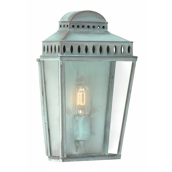 Kinkiet zewnętrzny grynszpan Mansion House 1xE27x60W IP44 Elstead 896552
