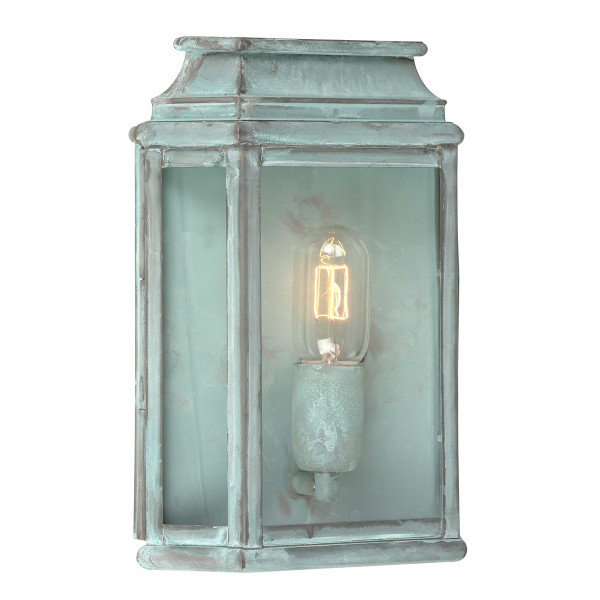 Kinkiet zewnętrzny grynszpan St Martins 1xE27x60W IP44 Elstead 895852