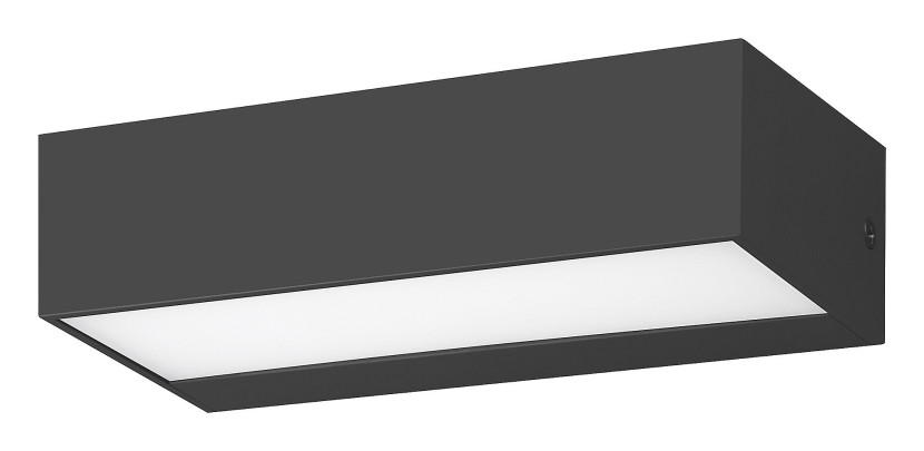 Kinkiet zewnętrzny Halden czarno-biały LED 1x9W 640lm IP65 Rabalux 898988