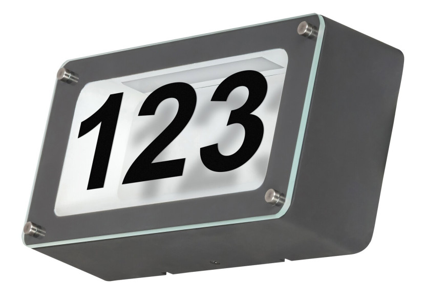 Kinkiet zewnętrzny Hannover 4500K antracyt LED 1x6W 480lm IP54 Rabalux 898910