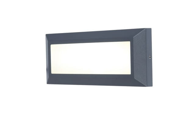 Kinkiet zewnętrzny HELENA antracytowo-biały LED 1x10W 400lm IP54 Lutec 1016753