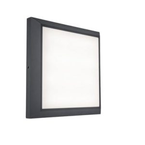 Kinkiet zewnętrzny HELENA ciemny szary LED 1x20W 1500lm IP54 Lutec 1016805
