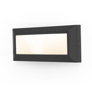 Kinkiet zewnętrzny HELENA czarno-biały LED 1x11W 450lm IP54 Lutec 896959