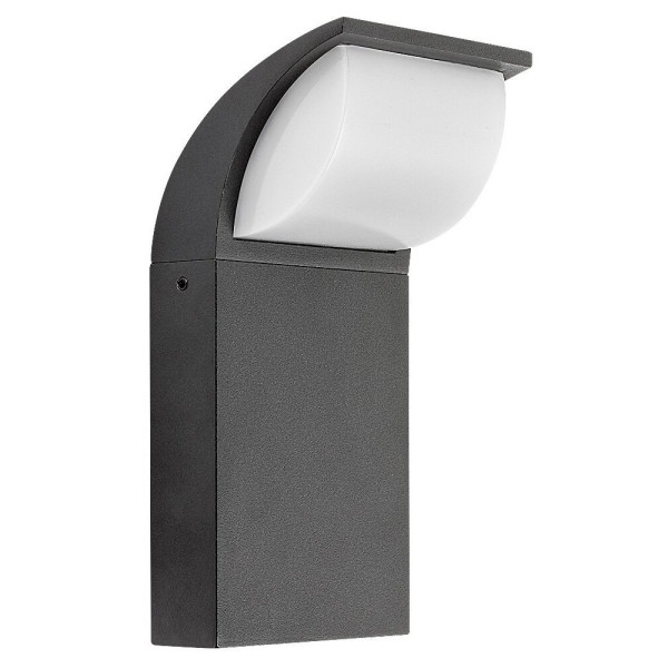 Kinkiet zewnętrzny Hongkong czarno-biały LED 1x9W 660lm IP65 Rabalux 961273