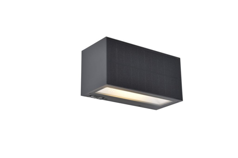 Kinkiet zewnętrzny hybryda solar lub sieć wbudowany LED 9W INKA Lutec 915535
