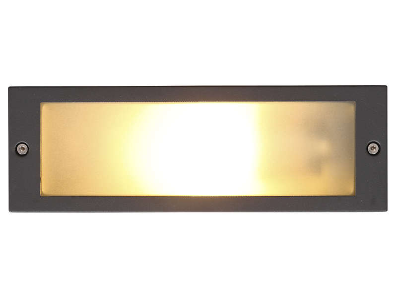 Kinkiet zewnętrzny Ina aluminiowy szary 32666