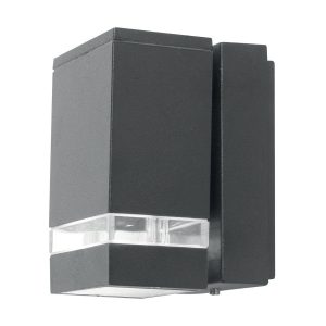 Kinkiet zewnętrzny Jannik 3000K grafit LED 1×3.8W 120lm IP44 Elstead 896744