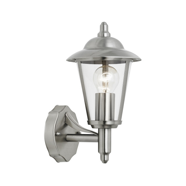 Kinkiet zewnętrzny KLIEN srebrno-przezroczysty 1xE27x60W Endon 1016755