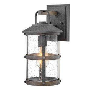 Kinkiet zewnętrzny Lakehouse postarzana cyna 1xE27x60W IP44 Quintiesse 1017165