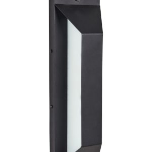 Kinkiet zewnętrzny LED z czujnikiem ruchu czarny 716322 Kinkiet zewnętrzny LED z czujnikiem ruchu czarny 716322