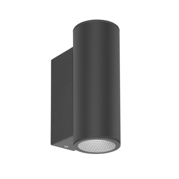 Kinkiet zewnętrzny Lenta 4K czarny piaskowany LED 14W 4000K 1195lm Italux 1016653