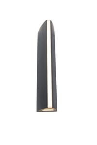 Kinkiet zewnętrzny LEO antracytowo-biały LED 1x14W 870lm IP54 Lutec 1017091