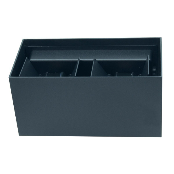 Kinkiet zewnętrzny Leo ruchomy czarny LED 4x12W 1160lm IP54 IdeaLED 894839