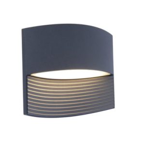 Kinkiet zewnętrzny LOTUS antracytowo-biały LED 1x11W 500lm IP54 Lutec 1017058 Kinkiet zewnętrzny LOTUS antracytowo-biały LED 1x11W 500lm IP54 Lutec 1017058