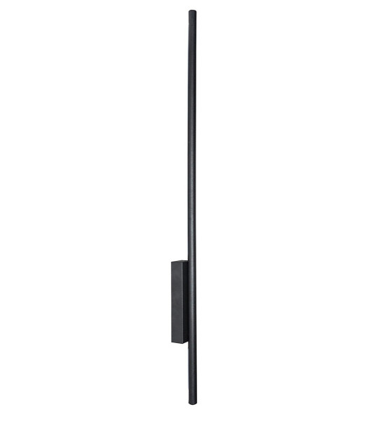Kinkiet zewnętrzny LUNA liniowy czarno-biały LED 1x12W 780lm IP54 IdeaLED 895831