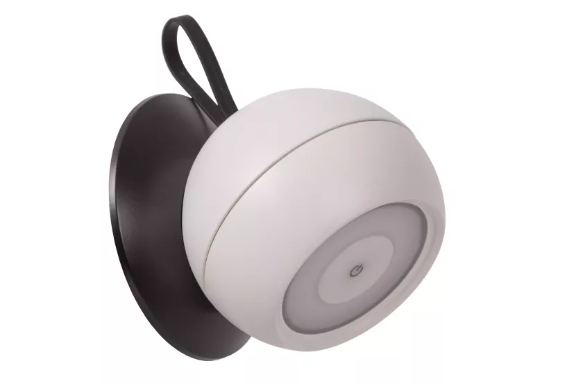 Kinkiet zewnętrzny LUNEX 3000K biało-czarny LED 1x2W 163lm IP54 Lucide 897657