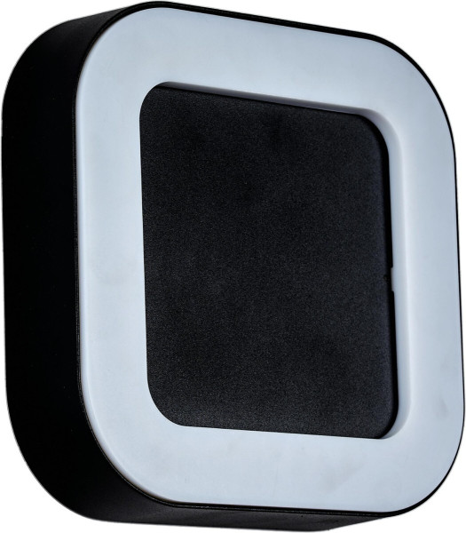 Kinkiet zewnętrzny Lupus czarno-biały LED 1x12W 640lm IP54 IdeaLED 898949
