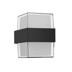 Kinkiet zewnętrzny Marti czarny piaskowany LED 10W 3000K 856lm Italux 1016784 Kinkiet zewnętrzny Marti czarny piaskowany LED 10W 3000K 856lm Italux 1016784