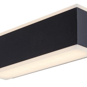 Kinkiet zewnętrzny MATARO czarno-biały LED 1x12W 950lm IP54 Rabalux 897097 Kinkiet zewnętrzny MATARO czarno-biały LED 1x12W 950lm IP54 Rabalux 897097