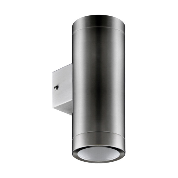Kinkiet zewnętrzny matowy chrom ASTER 2xGU10x35W IP54 Struhm 897140
