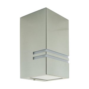 Kinkiet zewnętrzny matowy chrom KELER 1xGU10x35W IP54 Struhm 896889 Kinkiet zewnętrzny matowy chrom KELER 1xGU10x35W IP54 Struhm 896889