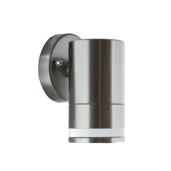Kinkiet zewnętrzny matowy chrom TARAS 1xGU10x35W IP54 Struhm 897029