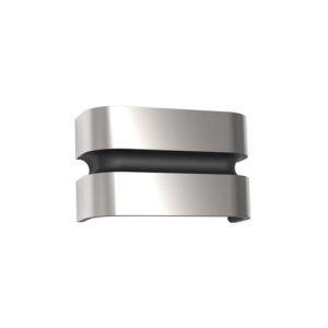 Kinkiet zewnętrzny MAYA srebrno-biały LED 1x15W 1000lm IP44 Lutec 1017175 Kinkiet zewnętrzny MAYA srebrno-biały LED 1x15W 1000lm IP44 Lutec 1017175