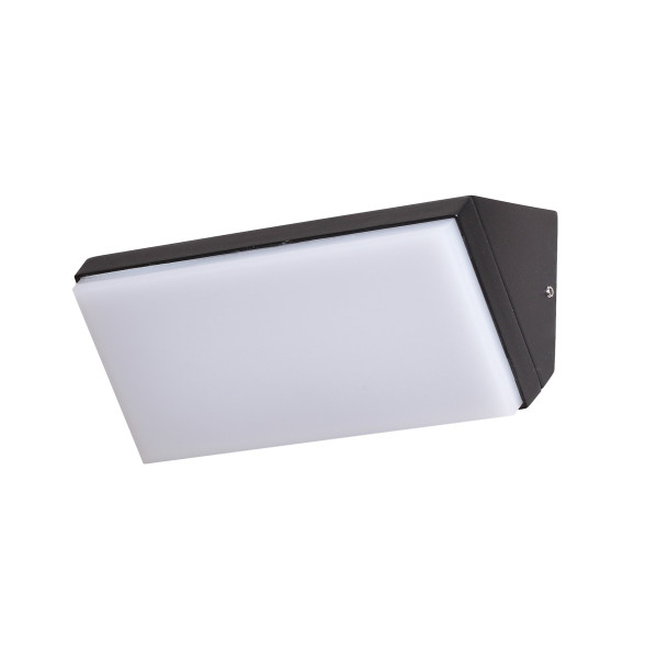 Kinkiet zewnętrzny Nave 4K czarny piaskowany LED 10W 4000K 997lm Italux 1016811