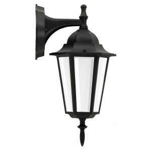 Kinkiet zewnętrzny ogrodowy Liguria aluminiowy czarny 206416 Kinkiet zewnętrzny ogrodowy Liguria aluminiowy czarny 206416