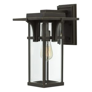 Kinkiet zewnętrzny olejowany brąz Manhattan 1xE27x60W IP44 Hinkley 898442 Kinkiet zewnętrzny olejowany brąz Manhattan 1xE27x60W IP44 Hinkley 898442