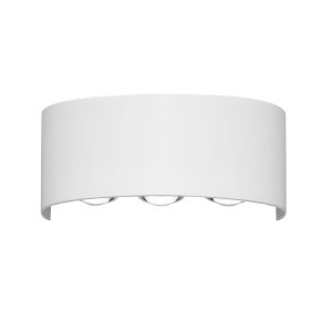Kinkiet zewnętrzny ORTELO biały LED 3x6W 500lm IP54 Italux 894820 Kinkiet zewnętrzny ORTELO biały LED 3x6W 500lm IP54 Italux 894820