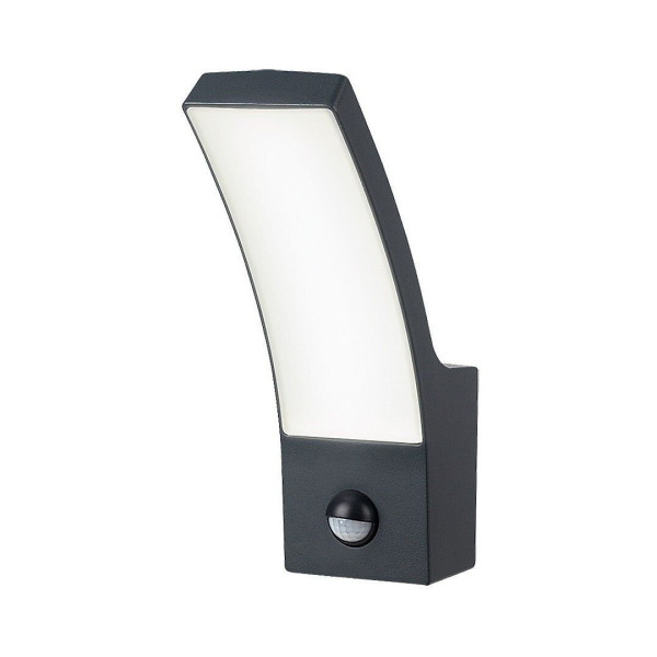 Kinkiet zewnętrzny Palanga czujnik antracyt LED 1x12W 800lm IP44 Rabalux 961269
