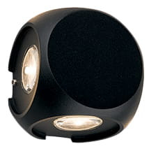 Kinkiet zewnętrzny PATRAS czarny LED 4x1W 320lm IP54 Nowodvorski Lighting 1017008
