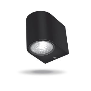 Kinkiet zewnętrzny PELLE 2700K czarny LED 1×3 W 270lm IP54 Videx 898899 Kinkiet zewnętrzny PELLE 2700K czarny LED 1×3 W 270lm IP54 Videx 898899
