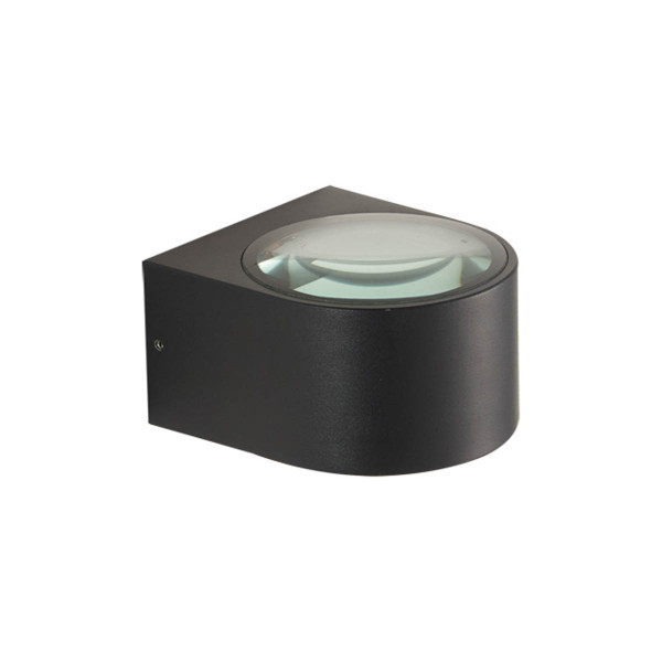 Kinkiet zewnętrzny Pesaro 3K czarny piaskowany LED 5W 3000K 478lm Italux 1016853