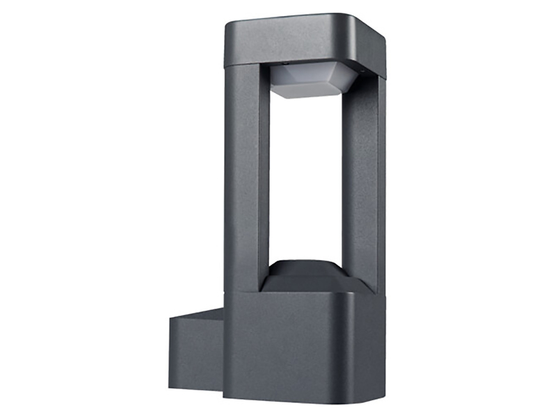 Kinkiet zewnętrzny Pevo aluminiowy szary 56406
