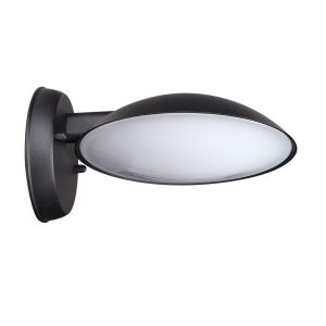 Kinkiet zewnętrzny PIOMBINO czarno-biały LED 1x12W 1110lm IP44 Italux 898915 Kinkiet zewnętrzny PIOMBINO czarno-biały LED 1x12W 1110lm IP44 Italux 898915