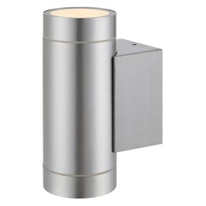 Kinkiet zewnętrzny Pipe metalowy srebrny 32005 Kinkiet zewnętrzny Pipe metalowy srebrny 32005