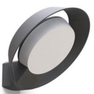 Kinkiet zewnętrzny POLO antracytowo-biały LED 1x15W 1100lm IP54 Lutec 899029 Kinkiet zewnętrzny POLO antracytowo-biały LED 1x15W 1100lm IP54 Lutec 899029