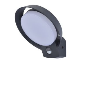 Kinkiet zewnętrzny POLO z czujnikiem antracyt LED 1x16W 1100lm IP54 Lutec 232633 Kinkiet zewnętrzny POLO z czujnikiem antracyt LED 1x16W 1100lm IP54 Lutec 232633