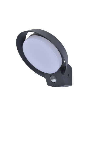 Kinkiet zewnętrzny POLO z czujnikiem antracyt LED 1x16W 1100lm IP54 Lutec 232633