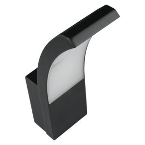 Kinkiet zewnętrzny Ponte 4000K czarno-biały LED 1x9W 1000lm IP54 DPM 895840 Kinkiet zewnętrzny Ponte 4000K czarno-biały LED 1x9W 1000lm IP54 DPM 895840