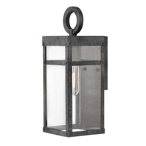 Kinkiet zewnętrzny Porter postarzany cynk 1xE27x60W IP44 Quintiesse 1016926 Kinkiet zewnętrzny Porter postarzany cynk 1xE27x60W IP44 Quintiesse 1016926