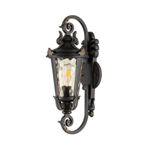 Kinkiet zewnętrzny postarzany brąz Baltimore 1xE27x60W IP44 Elstead 897062 Kinkiet zewnętrzny postarzany brąz Baltimore 1xE27x60W IP44 Elstead 897062
