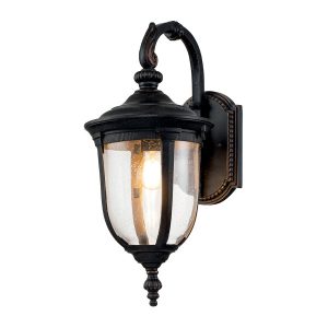 Kinkiet zewnętrzny postarzany brąz Cleveland 1xE27x60W IP44 Elstead 896754 Kinkiet zewnętrzny postarzany brąz Cleveland 1xE27x60W IP44 Elstead 896754