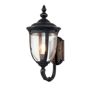 Kinkiet zewnętrzny postarzany brąz Cleveland 1xE27x60W IP44 Elstead 896843 Kinkiet zewnętrzny postarzany brąz Cleveland 1xE27x60W IP44 Elstead 896843
